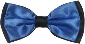 img 3 attached to Fashion Tuxedo Pre Tied Adjustable Bowtie Men's Accessories for Ties, Cummerbunds & Pocket Squares