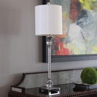 💡 stylish décor therapy tl17313 table lamp: chrome & clear acrylic design логотип