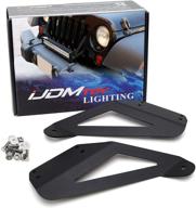 ijdmtoy wrangler lightbar mounting brackets logo