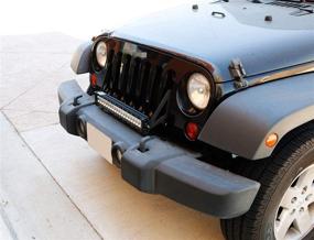 img 2 attached to IJDMTOY Wrangler Lightbar Mounting Brackets