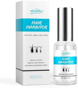 img 4 attached to 🌱 Natural Hair Inhibitor Spray: Stop Hair Growth & Smooth Skin for Men and Women - Arms, Underarms, Legs, Face, Back, Chest, and Bikini