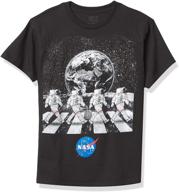 nasa short sleeve black large logo