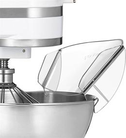 img 4 attached to 🥣 KitchenAid Bowl-Lift Stand Mixer Pouring Shield Attachment/Accessories - GUCHO Universal Pouring Chute (pouringA)