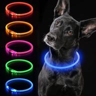 enhanced visibility: itayga led dog collar with usb rechargeable lights for large, medium, and small dogs logo