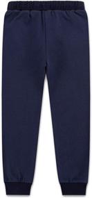 img 2 attached to 🩳 Comfortable and Stylish DEESPACE Velvet Sweatpants for Boys (Sizes 3-12years)