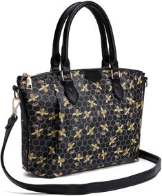 img 4 attached to 👜 Versatile Designer Handbags: Detachable Shoulder Straps for Women's Handbags & Wallets