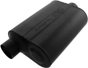 img 2 attached to 🚘 3-Inch Inlet/Outlet Flowmaster 953046 Super 40 Series Muffler