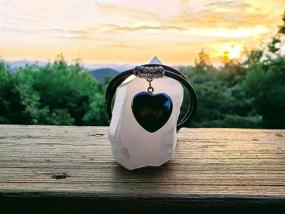 img 1 attached to 🎁 100% Shungite Pendant and Necklace - Ideal Holiday Gift for Women, Teens, and Seniors