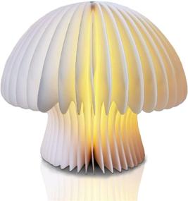 img 3 attached to Mushroom Rechargeable 16 Colors Dimmable Decoration Lighting & Ceiling Fans