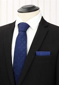 img 2 attached to 👔 HISDERN Elegant Collection Classic Necktie: A Must-Have Men's Accessory for a Distinguished Look