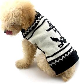 img 3 attached to 🎃 Stylish NACOCO Pet Anchor Dog Sweater: Perfect Halloween & Christmas Costume for Cats and Puppies!