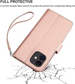 img 1 attached to Bocasal Leather Kickstand Shockproof Protective