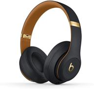 🎧 восстановленные беспроводные наушники beats studio3 over-ear в midnight black из коллекции skyline - улучшенная производительность и стиль логотип