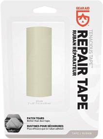 img 3 attached to Premium GEAR AID Tenacious Tape: Repair Outdoor Camping Gear Effortlessly - 3” x 20” Fabric and Vinyl Tape