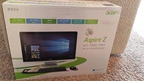 img 1 attached to 🖥️ Acer Aspire Z All-in-One Desktop PC 19.5 Full HD - Windows 10 Home, 500GB HDD, 4GB RAM, Bluetooth - High-Performance AIO Computer for Home Use