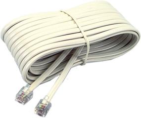 img 1 attached to 📞 Enhance Your Landline Telephone with Softalk 48106 Phone Line Cord: 7-Feet Ivory Landline Telephone Accessory