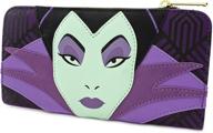 loungefly disney maleficent villains multicolored logo