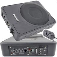 audiotek under seat active power subwoofer logo