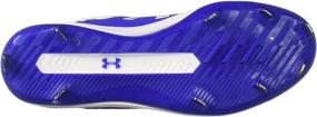 img 1 attached to Under Armour Baseball Royal White Men's Shoes and Athletic
