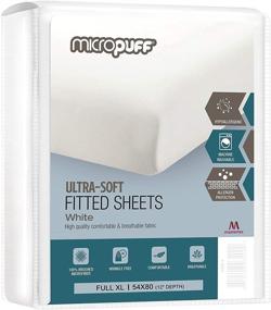 img 4 attached to Micropuff Brushed Microfiber Hypoallergenic Resistant