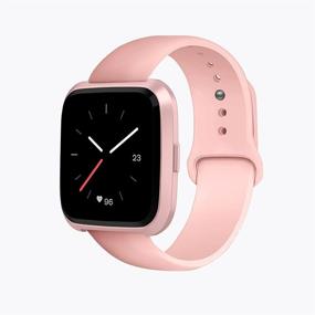 img 2 attached to Улучшите стиль своего Fitbit Versa 2 с PROSRAT 8PCS Ремешками для Versa 2 для женщин - мягкими силиконовыми спортивными браслетами (маленькие, 8 штук)