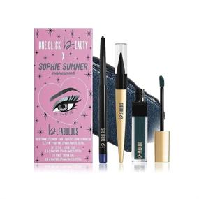 img 1 attached to One Click Beauty b.FABULOUS 3-Piece Eye Kit, Long-lasting Makeup for Sparkling Enhancement
