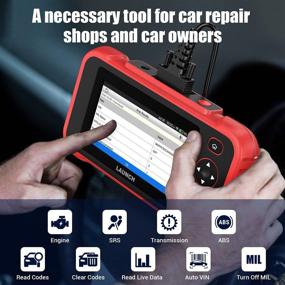 img 3 attached to 🔧 Improved LAUNCH CRP129I OBD2 Scanner: Code Reader for Engine ABS SRS Transmission with EPB SAS TPMS Oil Lamp Throttle Body Reset & Battery Voltage Test. WiFi & Free Updates for Car Scanning.