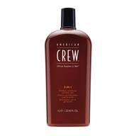 american crew 3-in-1 shampoo conditioner and body wash | 33.8 fl oz | all-in-one hygiene solution logo