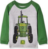 🚜 john deere boys' toddler tractor t-shirt logo