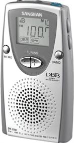 img 2 attached to 📻 Sangean DT-210: FM-Stereo/AM Pocket Radio with PLL Synthesized Tuning for Exceptional Reception