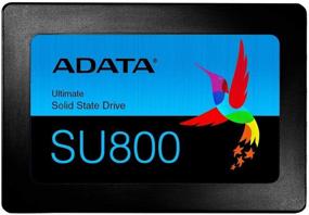 img 4 attached to ADATA SU800 256GB SSD: Высокая скорость чтения и записи, 3D-NAND, SATA III, 560MB/s и 520MB/s.