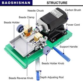 img 3 attached to 🔧 BAOSHISHAN Adjustable Drilling Machine Driller