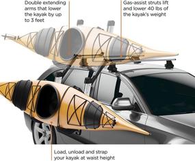 Enhanced Thule Hullavator Pro Kayak Carrier for Roof