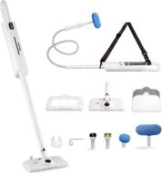 🧹 moolan 12-in-1 steam mop: advanced floor steam cleaner with water filtration, lcd display - ideal for hardwood, tile, grout, laminate, carpet & kitchen stains logo
