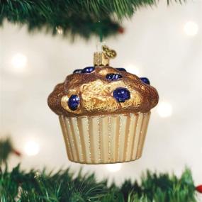 img 3 attached to 🫐 Glass Blown Blueberry Muffin Ornament by Old World Christmas (32263) - Enhanced for SEO