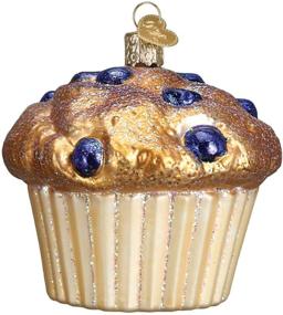 img 4 attached to 🫐 Glass Blown Blueberry Muffin Ornament by Old World Christmas (32263) - Enhanced for SEO