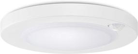 img 3 attached to 💡 Myth Realm LED Flush Mount Ceiling Light Fixture with Motion Sensor - 7", 3CCT 3000/4000/5000K, Waterproof, Opaque Shade, Plastic Frame - Ideal for Room, Hallway, Garage, and Basement