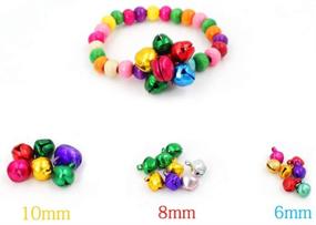 img 2 attached to WTSHOP Colorful Christmas Bells，6Mm Assorted