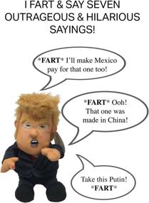 img 3 attached to 🤣 Finger Farting Donald Animated Hair: A Hilarious and Entertaining Gadget for Endless Laughter and Fun!