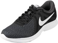 👟 regular men's nike revolution running shoes in white anthracite for athletic performance логотип