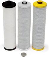 aquasana aq 5300 3-stage replacement cartridges: high-performance refills for crystal-clear water logo