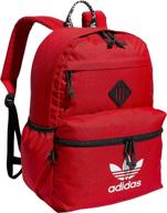 🎒 adidas originals trefoil clear backpack: stylish & functional casual daypack logo