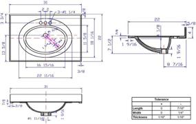 img 2 attached to Design House 550350 Искусственный мрамор