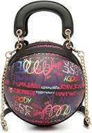 👜 graffiti-inspired women's handbags & wallets: stylish and functional crossbody messenger bags & totes logo