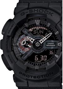 img 2 attached to Мужские часы G-Shock GD110MB Black: прочный аксессуар с изящным дизайном.