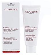 essential care: clarins hand & nail cream 100ml - nourish & protect your hands and nails! logo