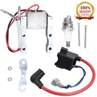 enhanced 2-stroke engine performance kit: cdi ignition coil, magneto coil, spark plug for 49cc-80cc motorized bicycle bike logo