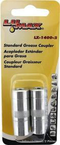 img 2 attached to 🔧 Lumax LX-1400-2 1/8&#34; NPT Grease Coupler - Silver Standard (Pack of 2)
