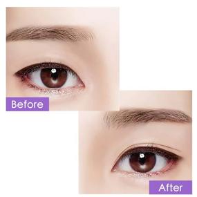 img 1 attached to 👁️ Invisible Slim Eyelid Tapes: 600pcs/300 Pairs, Medical-use Fiber Strips for Instant Lift, Surgery-Free Eye Lid Transformation! Ideal for Hooded, Droopy, Uneven, Mono-eyelids