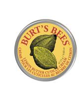 🍋 burt's bees lemon butter cuticle cream: luxurious nail care solution, 0.6 oz logo